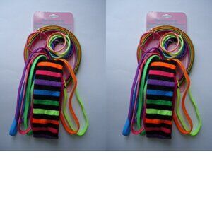 2 Packs of Colorful 19-Piece Hair Accessories Set, Headbands and Hairbands